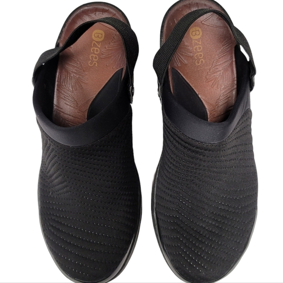 BZees Black Fabric Comfort Shoes - Picture 8 of 10